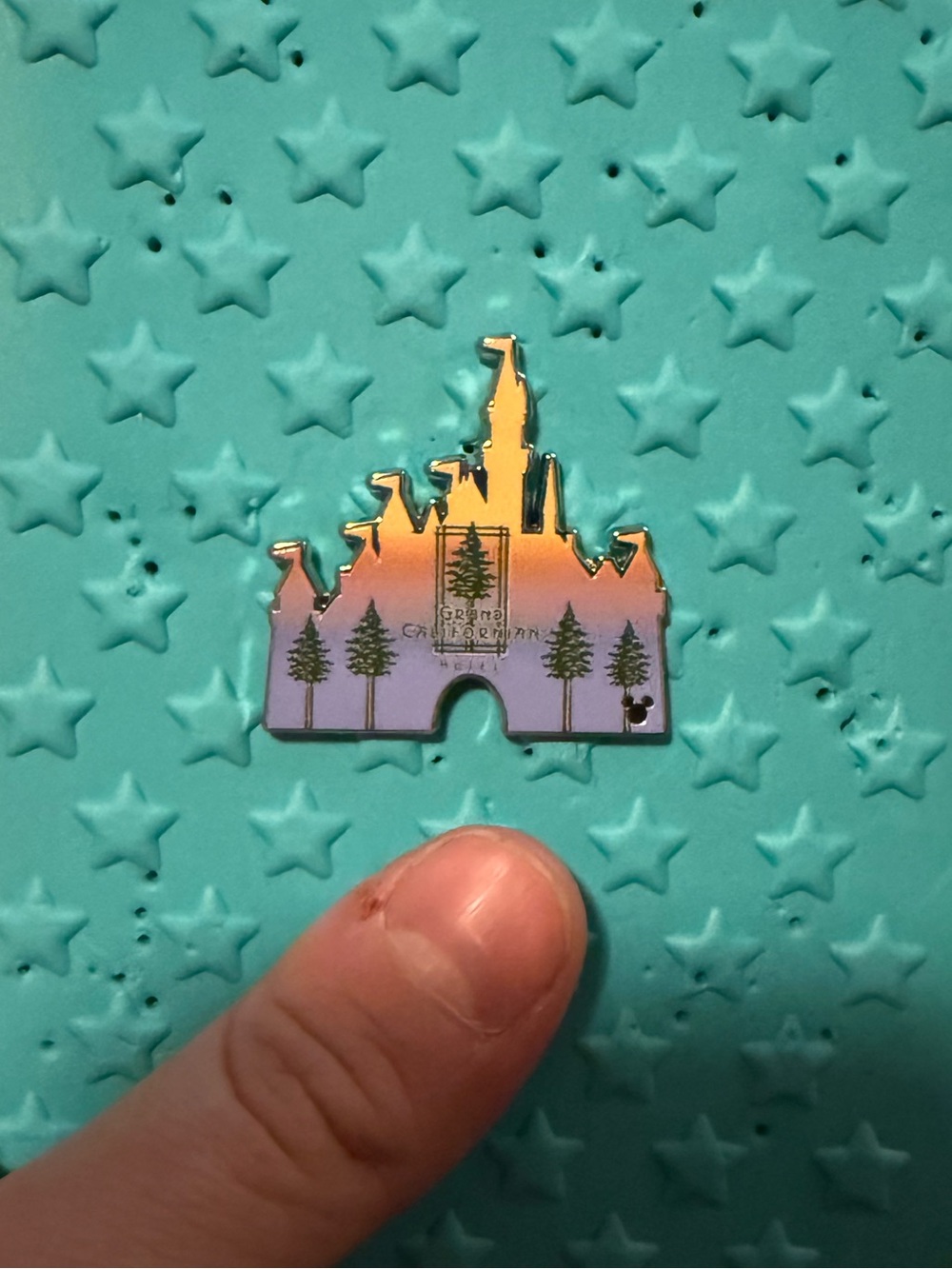 2/$25 Disney Hidden Mickey Grand Californian Hotel Pin